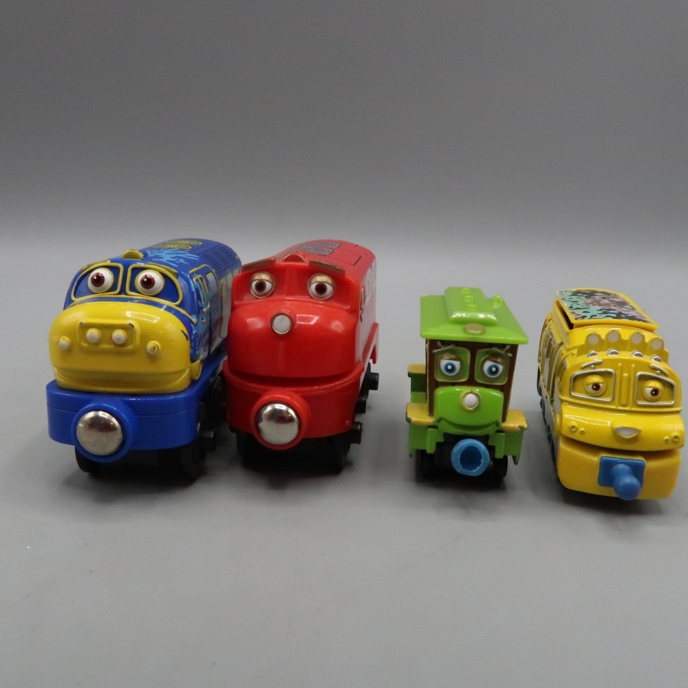 Chuggington Wooden Railway Water Splashed‎ Brewster  Wilson Trains Mtambo Zephie
